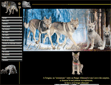 Tablet Screenshot of le-chien-loup-tchecoslovaque.com